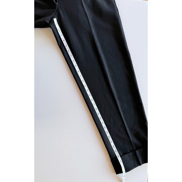 NWT Rag & Bone Women's Marianne Italian Wool Cuffed Hem Trousers in Black Size 2 - Picture 13 of 13